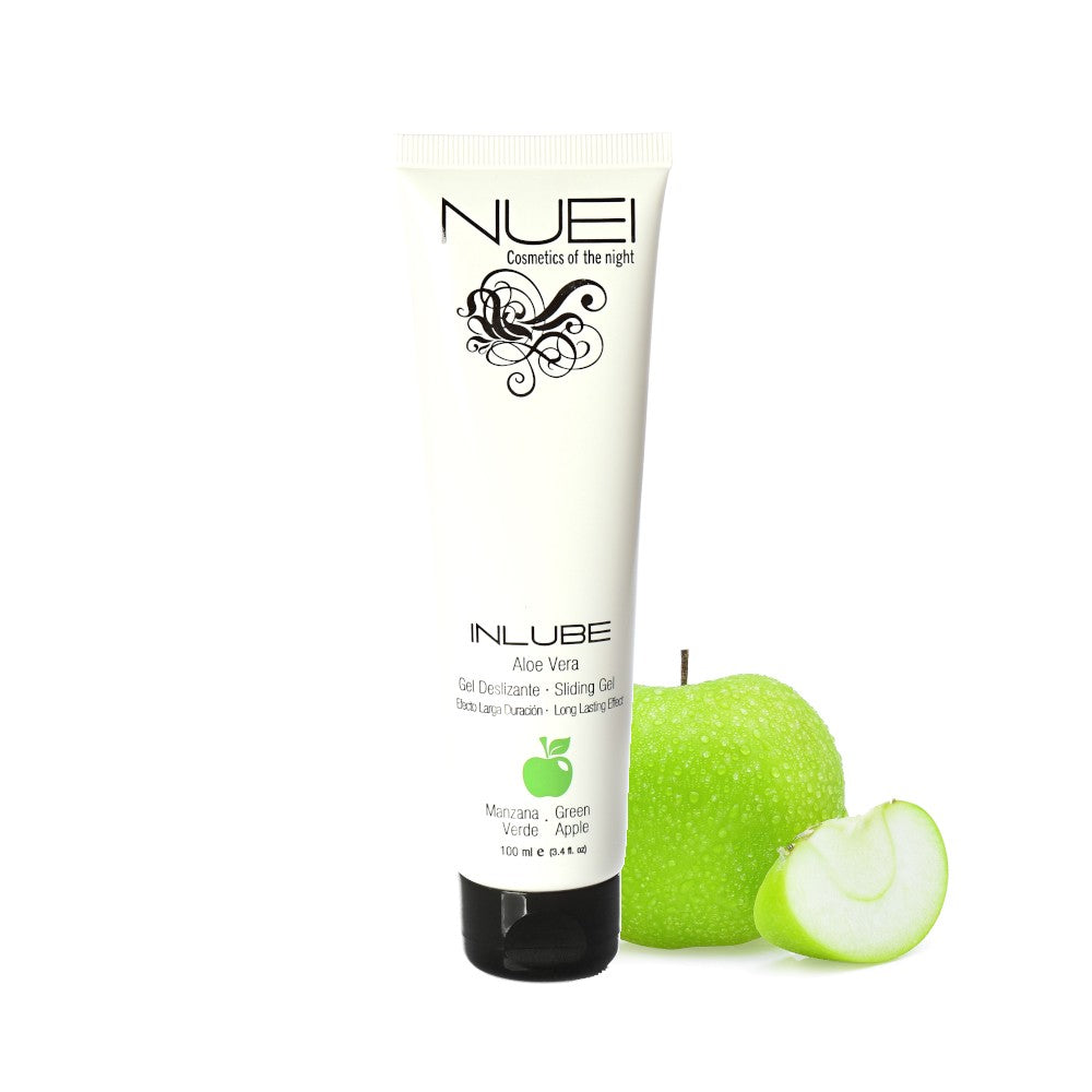 Lubrificante À Base De Água Maçã Verde Inlube Nuei 100Ml