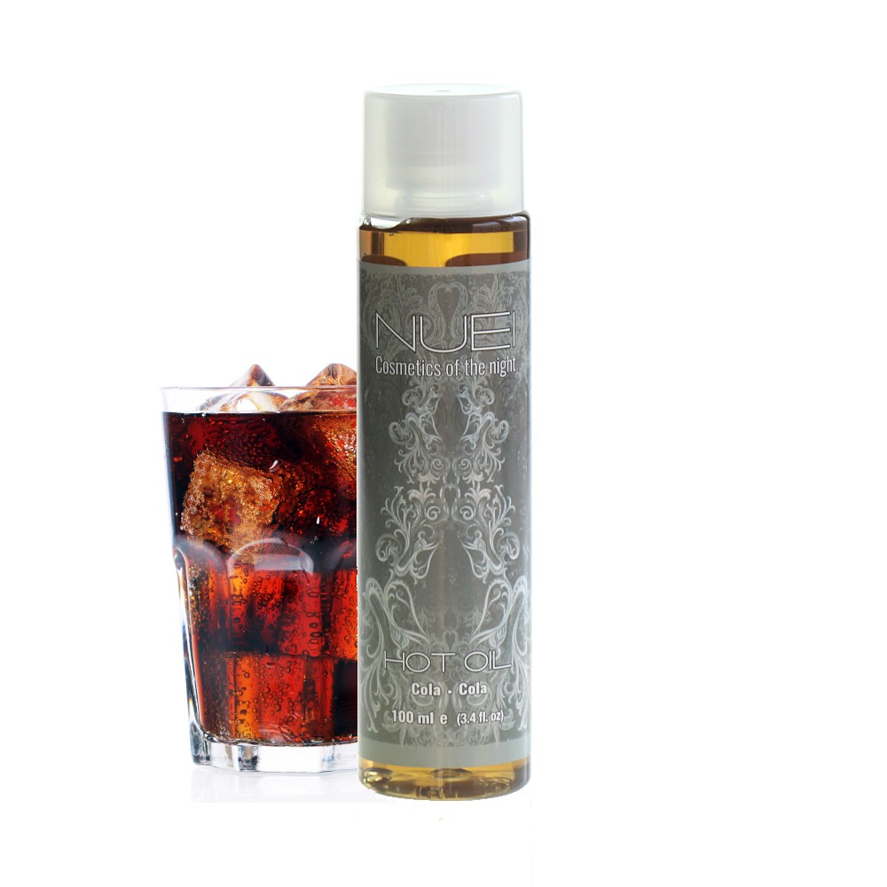 Óleo De Massagem Com Efeito Calor Cola Hot Oil Nuei 100Ml