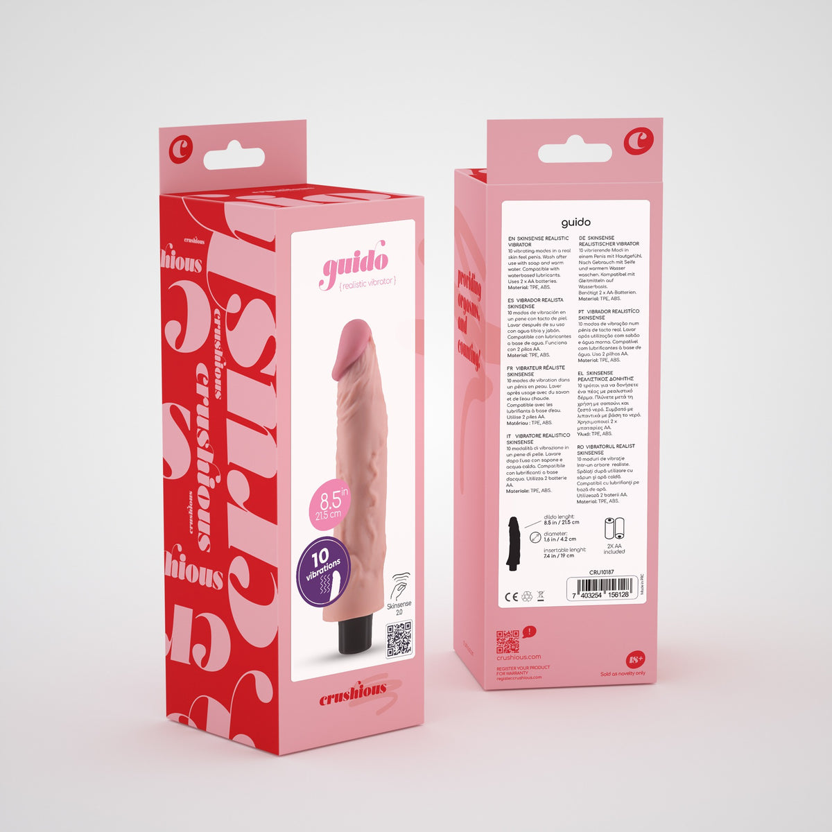 Vibrador Realístico Guido Crushious