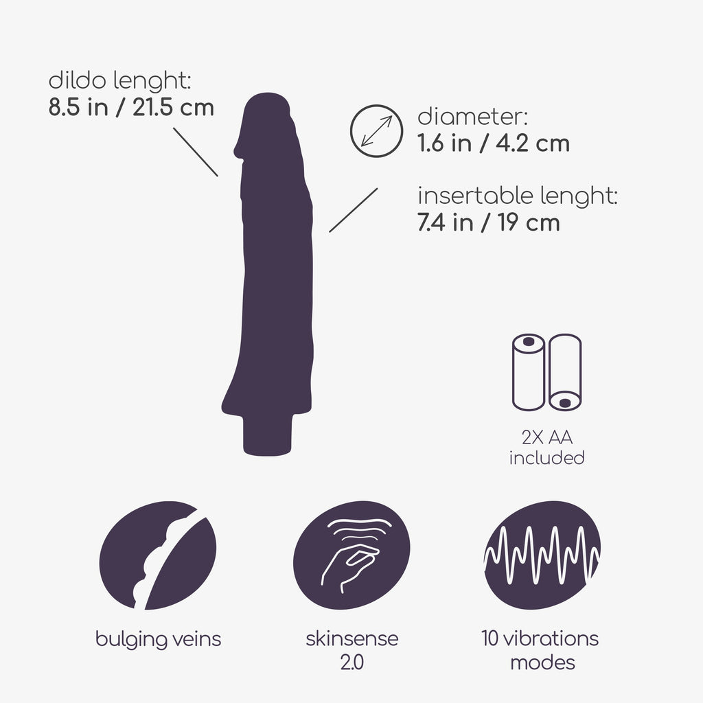 Vibrador Realístico Guido Crushious