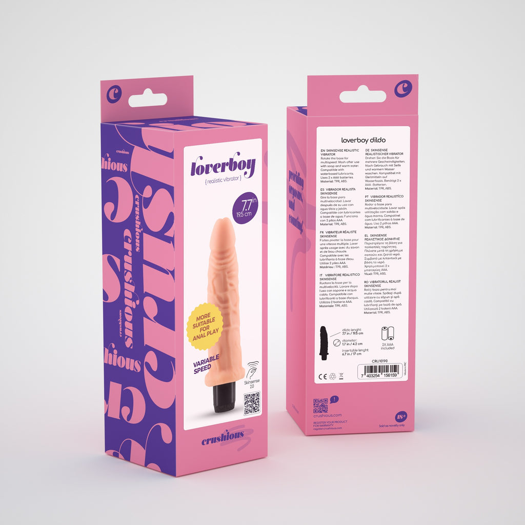 Vibrador Realístico Loverboy Crushious