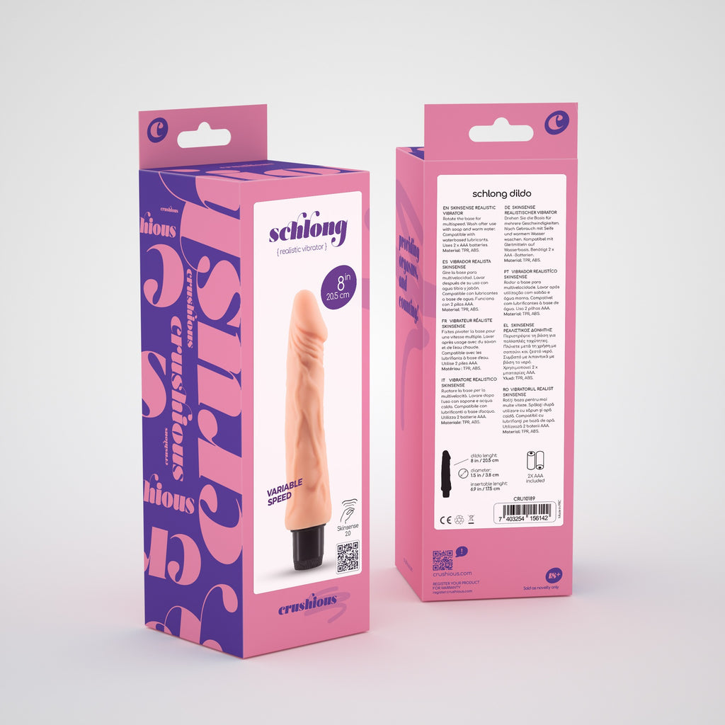 Vibrador Realístico Schlong Crushious
