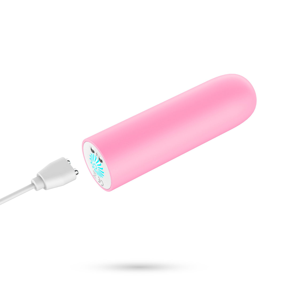 Quackers Bala Vibratória Recarregável Por Usb Rosa Crushious