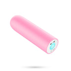 Quackers Bala Vibratória Recarregável Por Usb Rosa Crushious