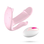 Estimulador Com Controlo Remoto Fritz Crushious Rosa Pastel