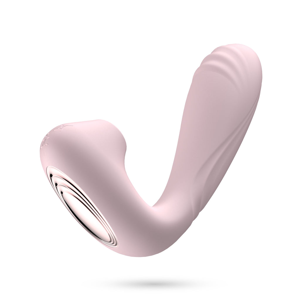 Estimulador Com Controlo Remoto Pookie + Crushious Rosa
