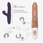 Vibrador Realista Com Vai-Vem El Matador Crushious