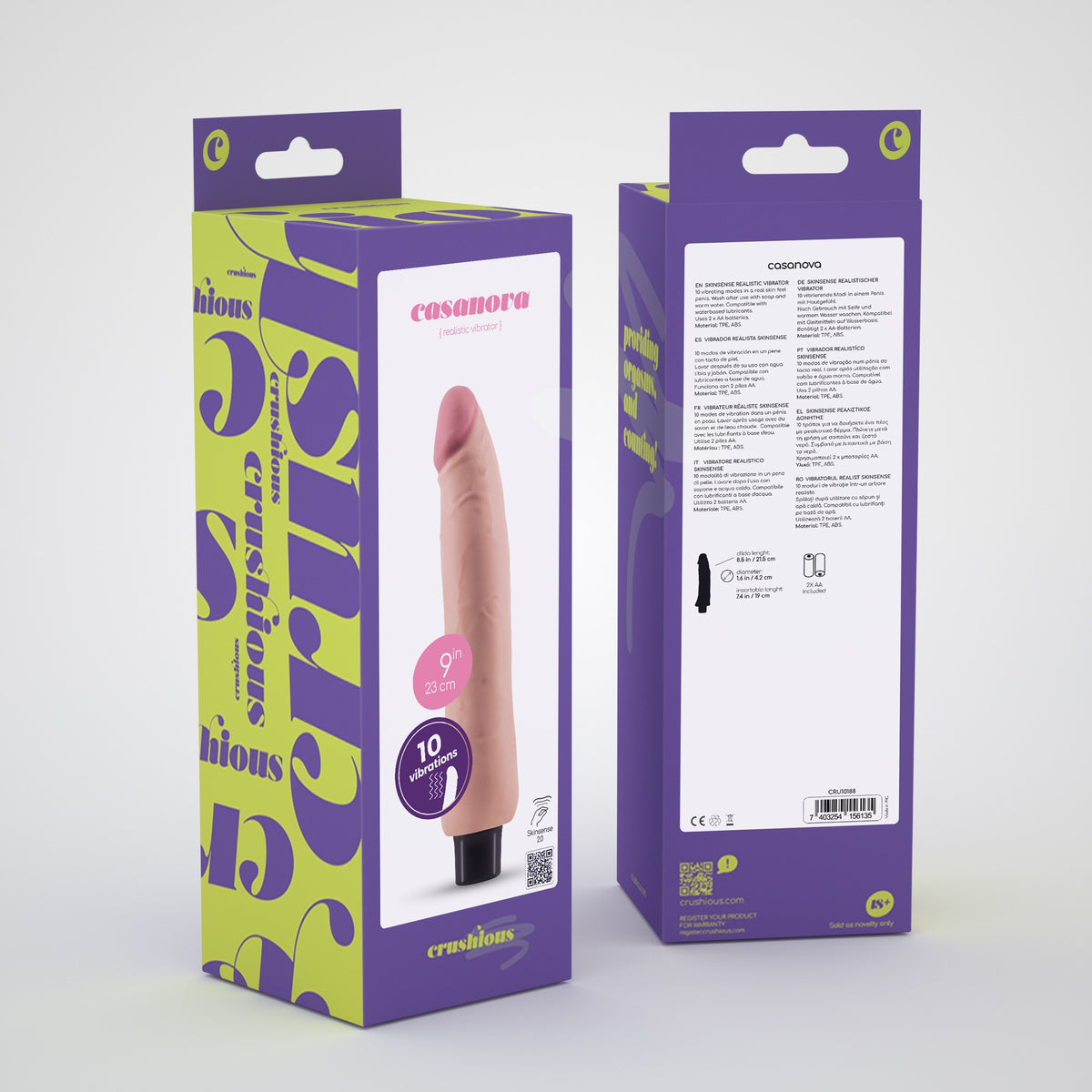 Vibrador Realístico Casanova Crushious