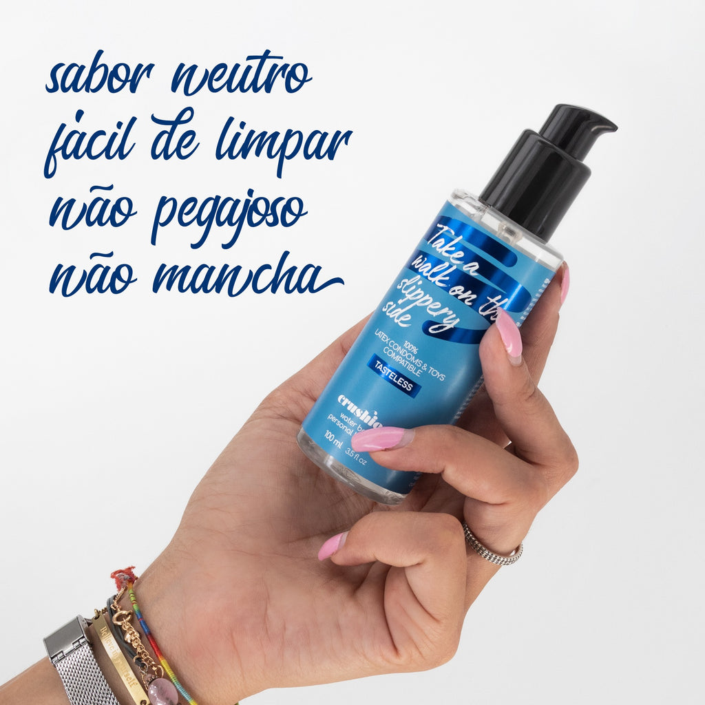 Lubrificante À Base De Água 100 Ml Crushious
