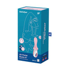 Vibrador Anal Insuflável Air Pump Booty 5 Com Aplicação Connect Satisfyer