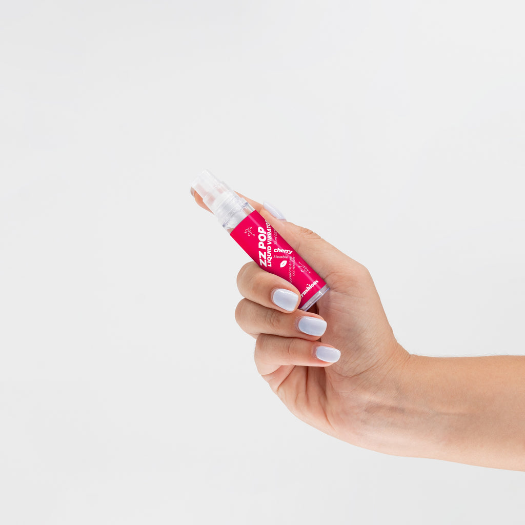 Vibrador Líquido CRUSHIOUS ZZ POP Cereja 10ml