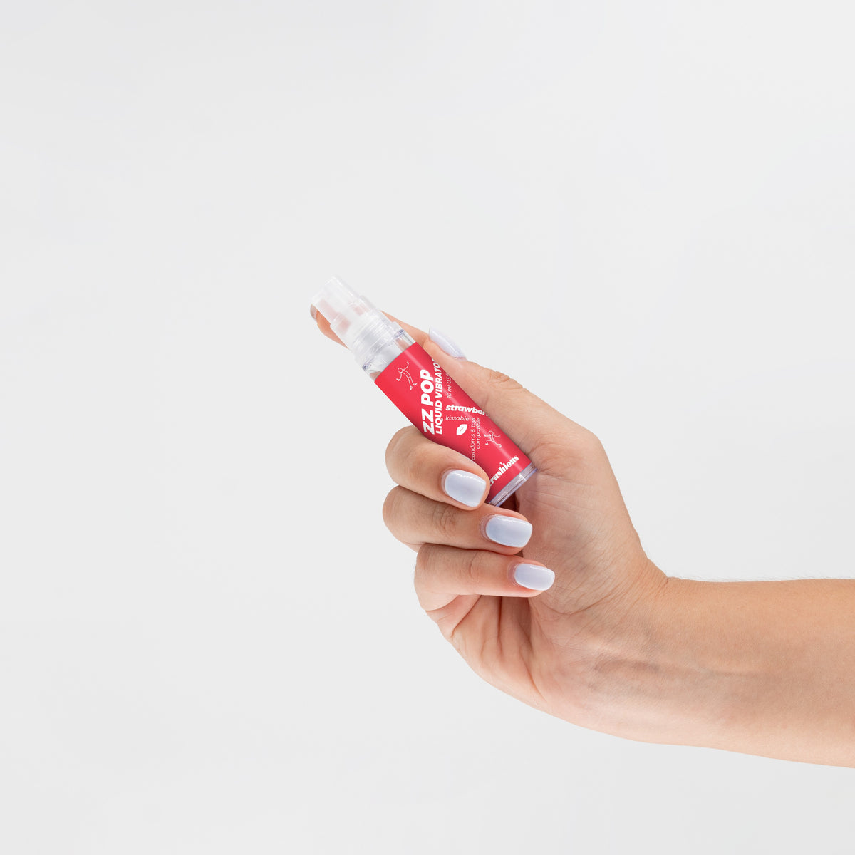 Vibrador Líquido CRUSHIOUS ZZ POP Morango 10ml
