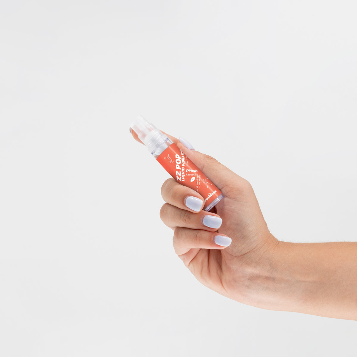 Vibrador Líquido CRUSHIOUS ZZ POP Pêssego 10ml
