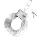 Algemas De Peluche Love Cuffs Crushious Brancas