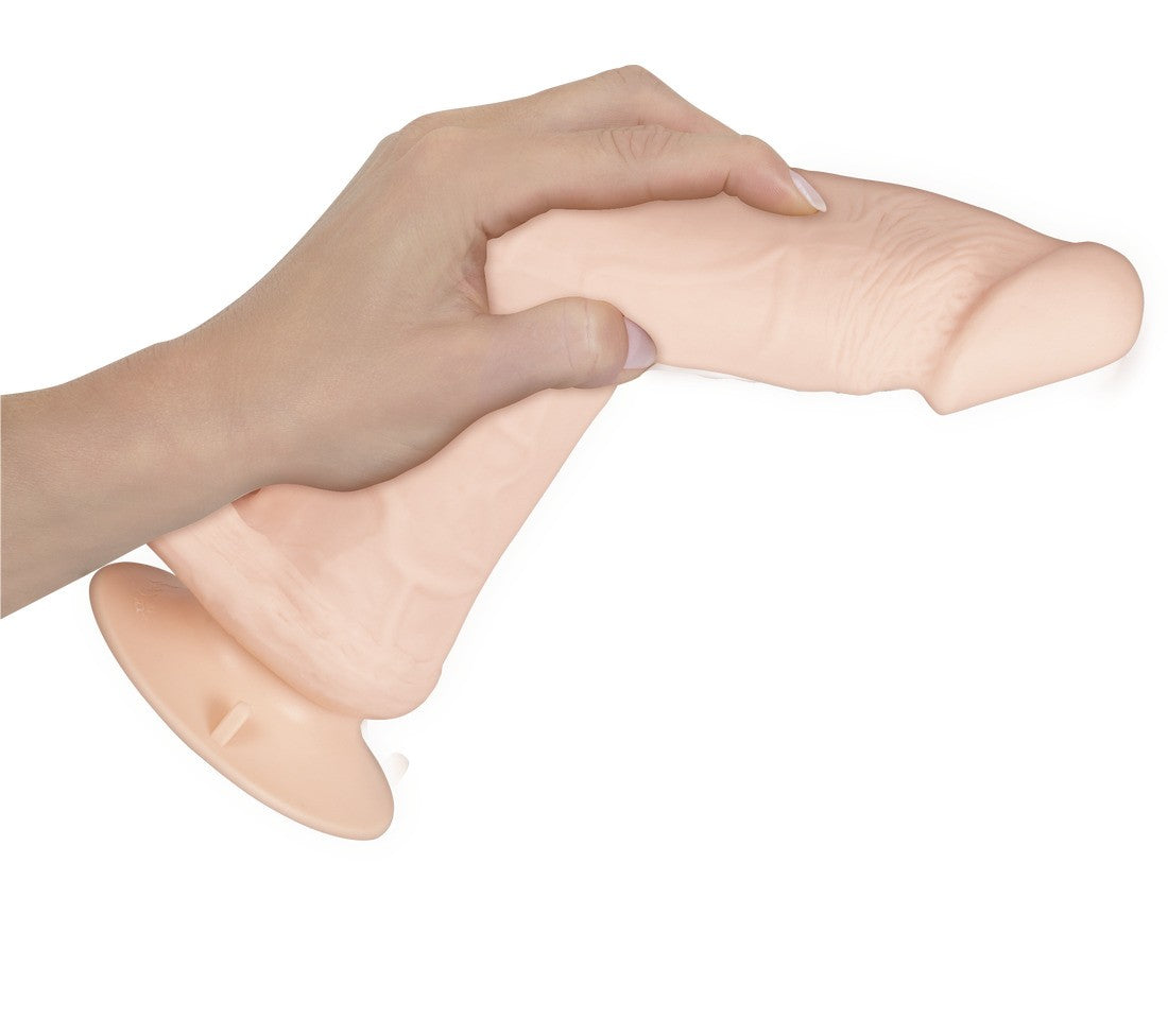Vibrador Realista Com Comando Sem Fios Bendable Rc Nature Skin