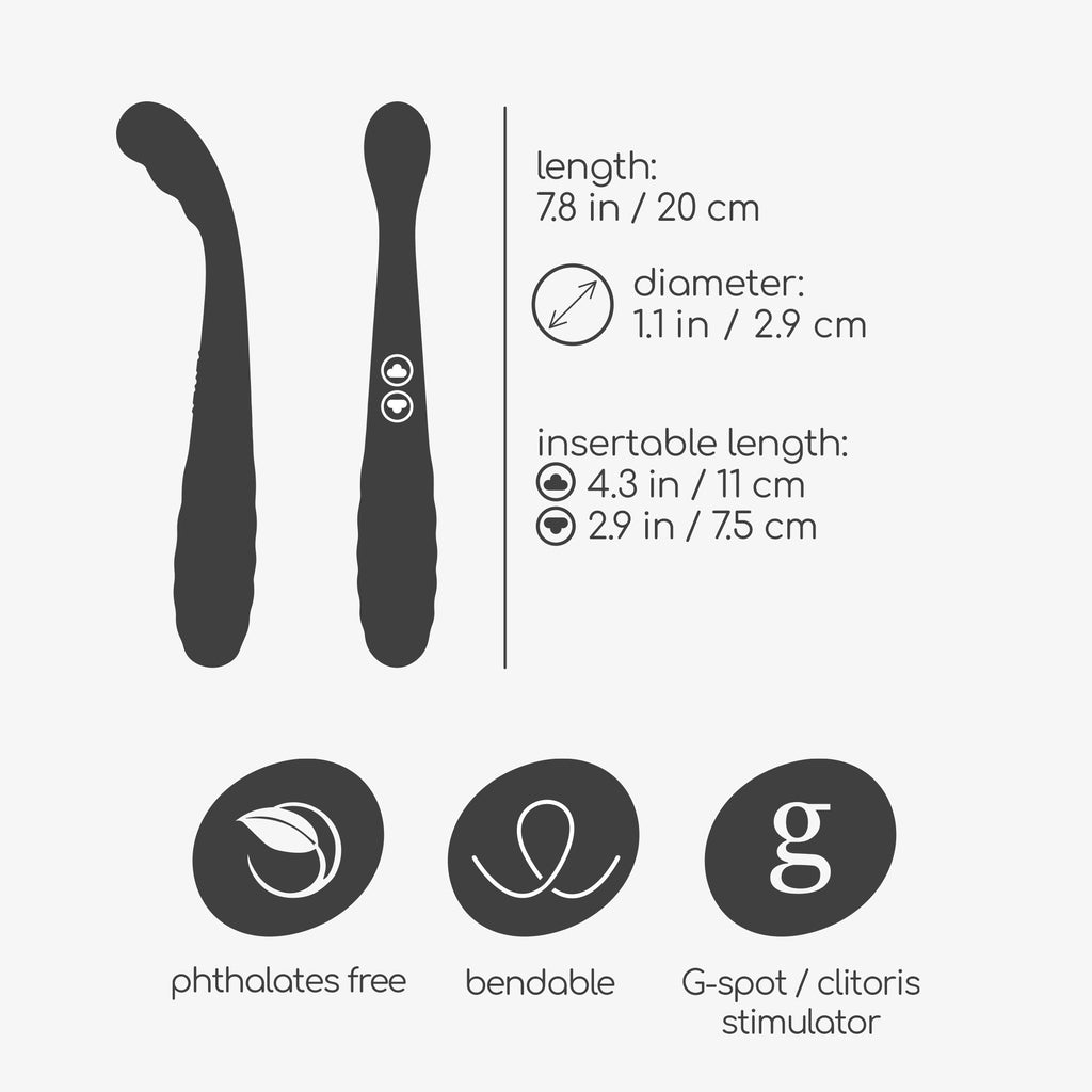Pixie Vibrador Duplo Crushious