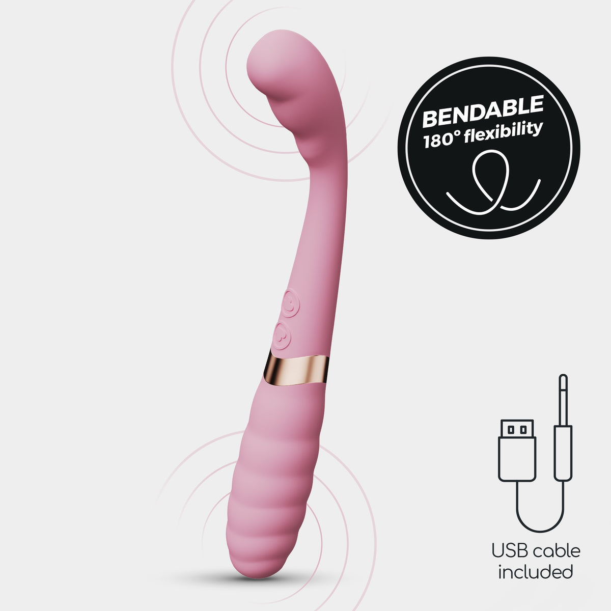 Pixie Vibrador Duplo Crushious