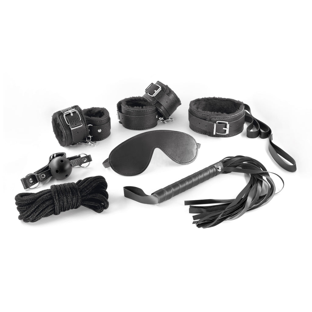 Kit Bdsm Dungeons & Maidens Preto Crushious