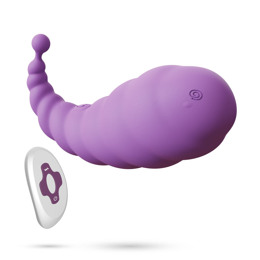 Cocoon Ovo Vibratório Recarregável Com Comando À Distância Crushious Roxo