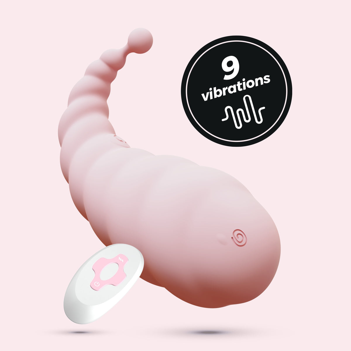 Cocoon Ovo Vibratório Recarregável Com Comando À Distância Crushious Rosa