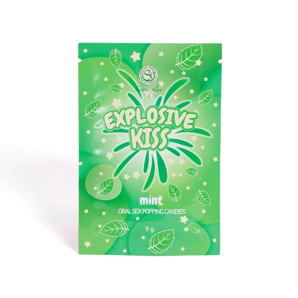 Rebuçados De Estalidos Explosive Kiss Menta Secret Play