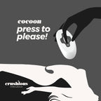 Cocoon Ovo Vibratório Recarregável Com Comando À Distância Crushious Preto