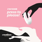 Cocoon Ovo Vibratório Recarregável Com Comando À Distância Crushious Rosa