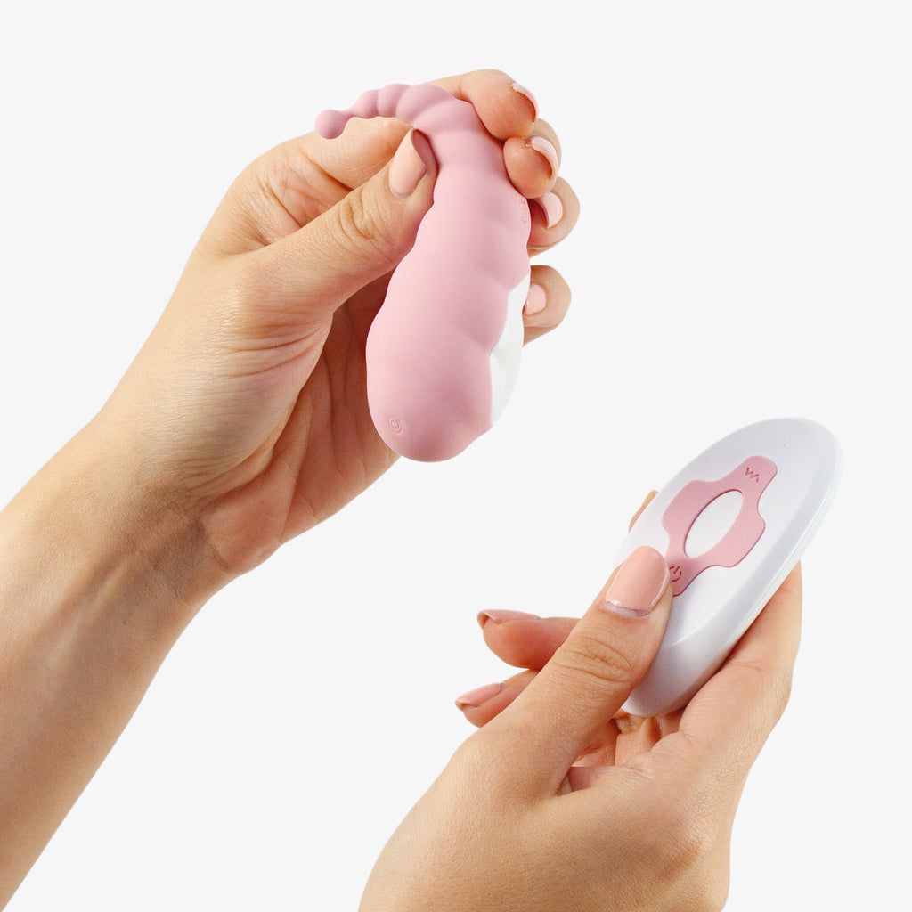 Cocoon Ovo Vibratório Recarregável Com Comando À Distância Crushious Rosa