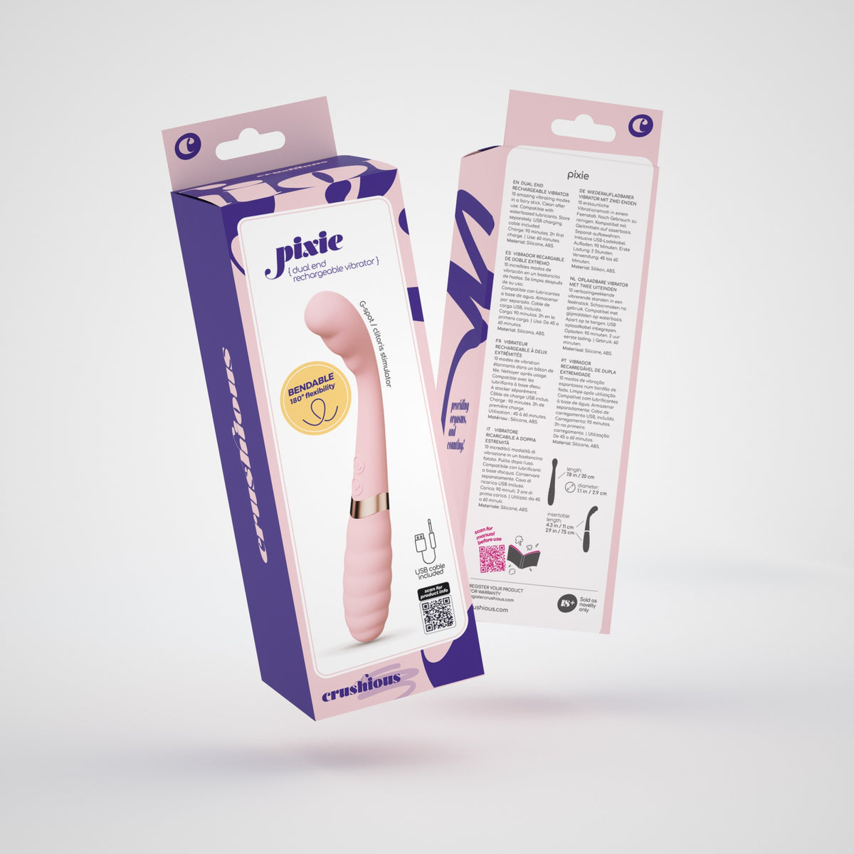 Pixie Vibrador Duplo Crushious