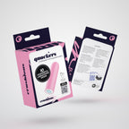 Quackers Bala Vibratória Recarregável Por Usb Rosa Crushious