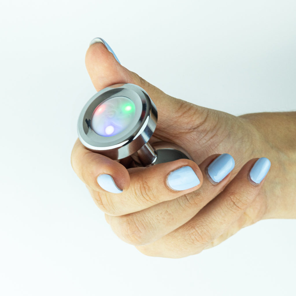Borealis Plug Anal Pequeno Com Led Crushious