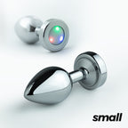 Borealis Plug Anal Pequeno Com Led Crushious