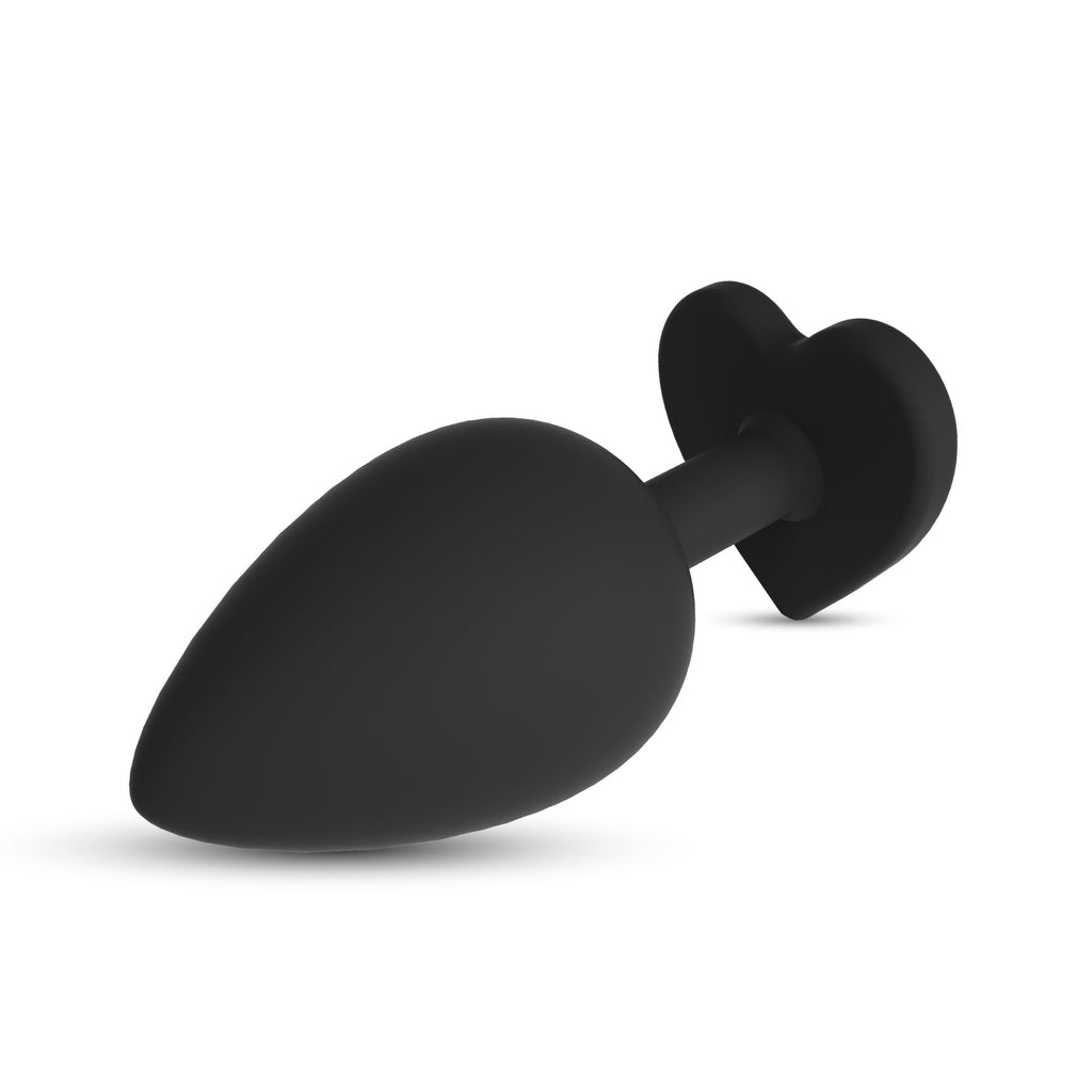 Cuore Plug Anal Pequeno Com 4 Joias Intercambiáveis Crushious
