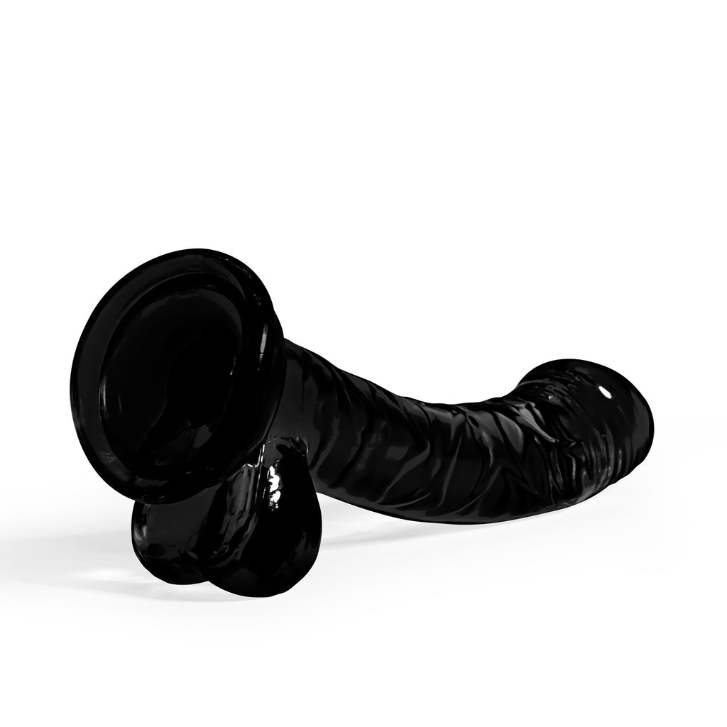 Hudini Dildo Anal Jelly Preto Crushious