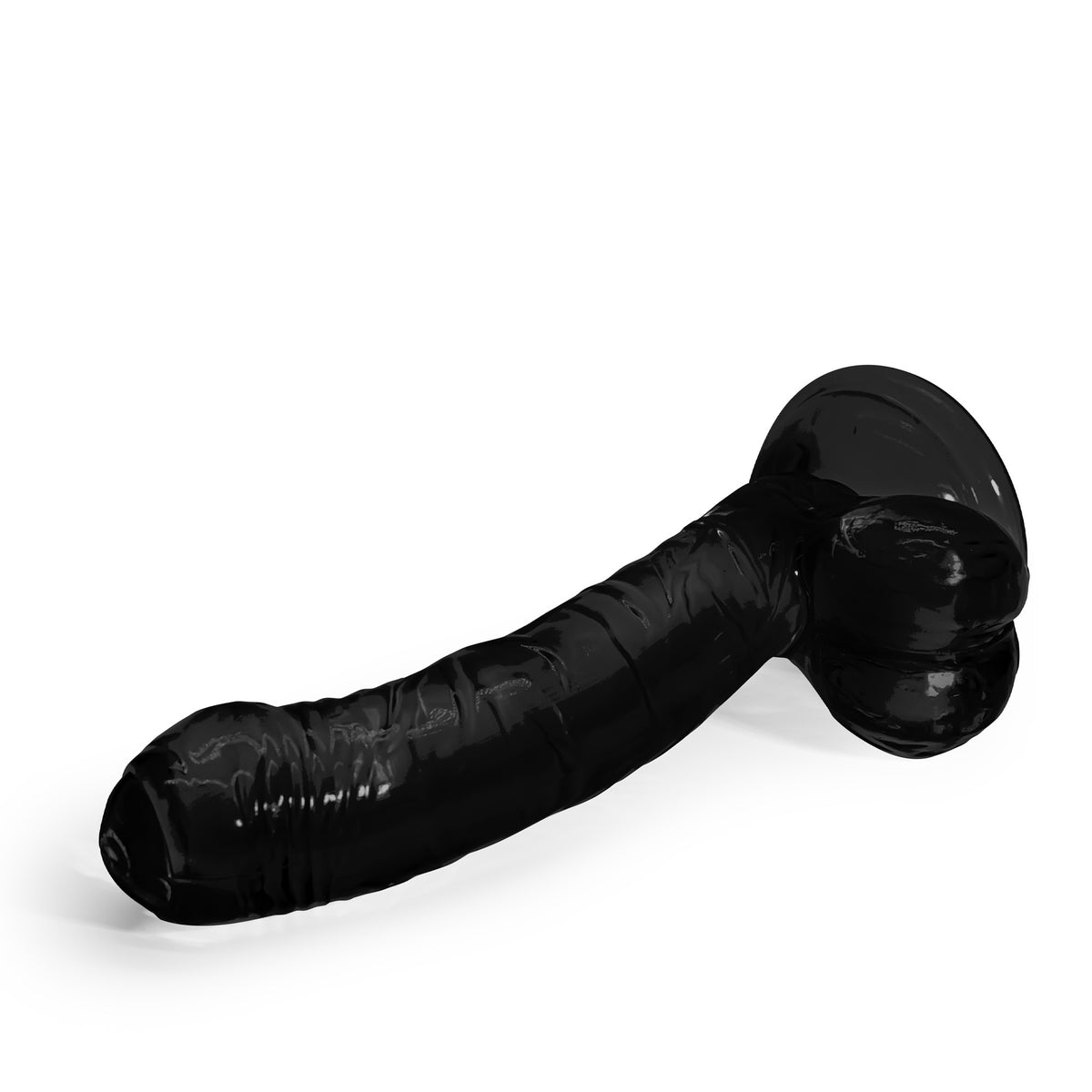 Hudini Dildo Anal Jelly Preto Crushious