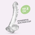 Hudini Dildo Anal Jelly Transparente Crushious