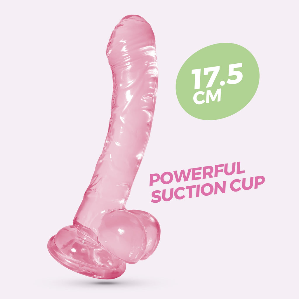 Hudini Dildo Anal Jelly Rosa Crushious