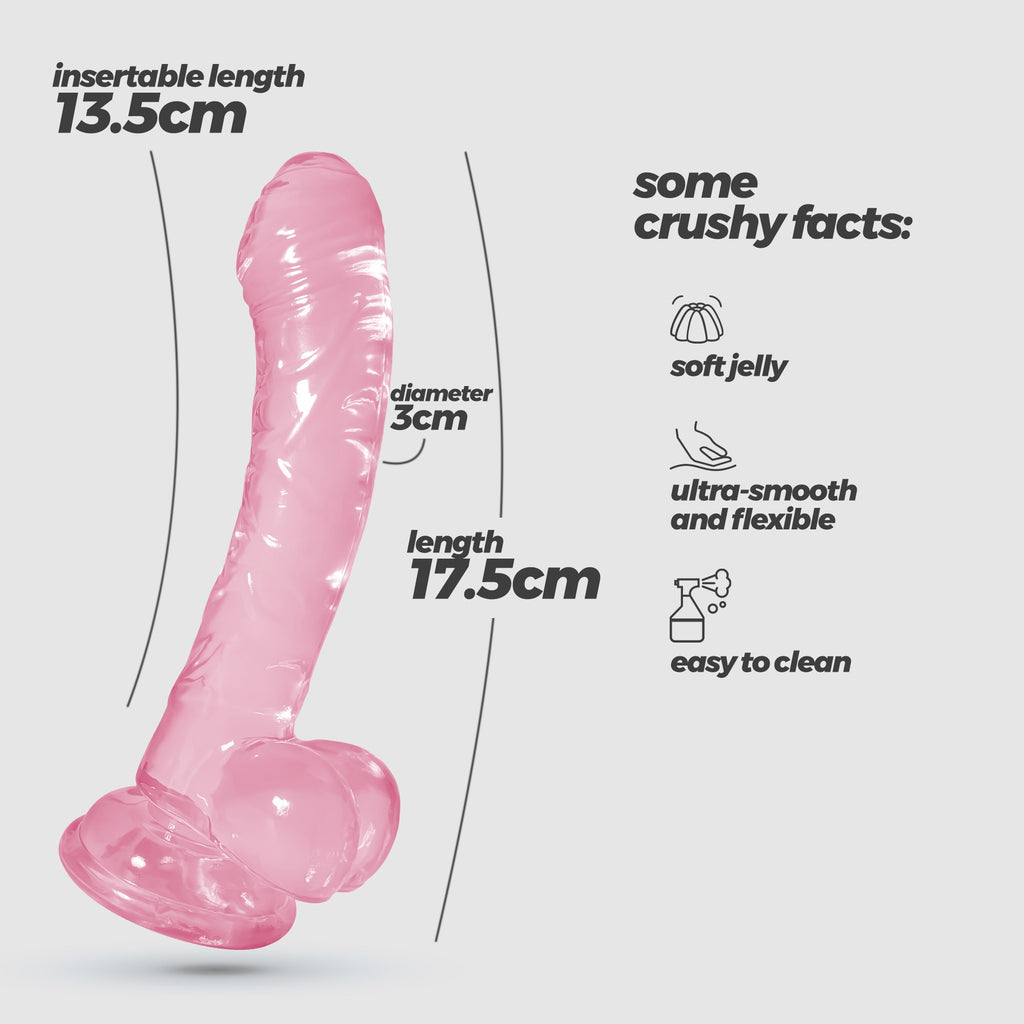 Hudini Dildo Anal Jelly Rosa Crushious