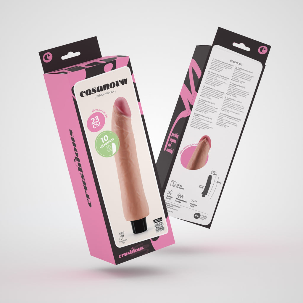 Vibrador Realístico Casanova Crushious