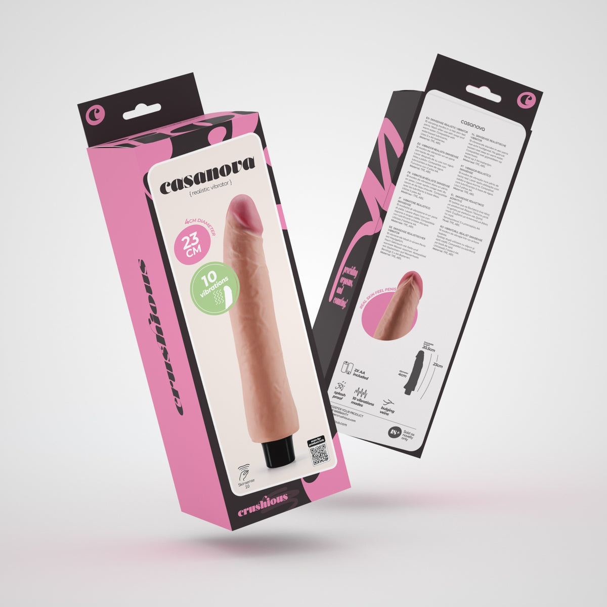 Vibrador Realístico Casanova Crushious