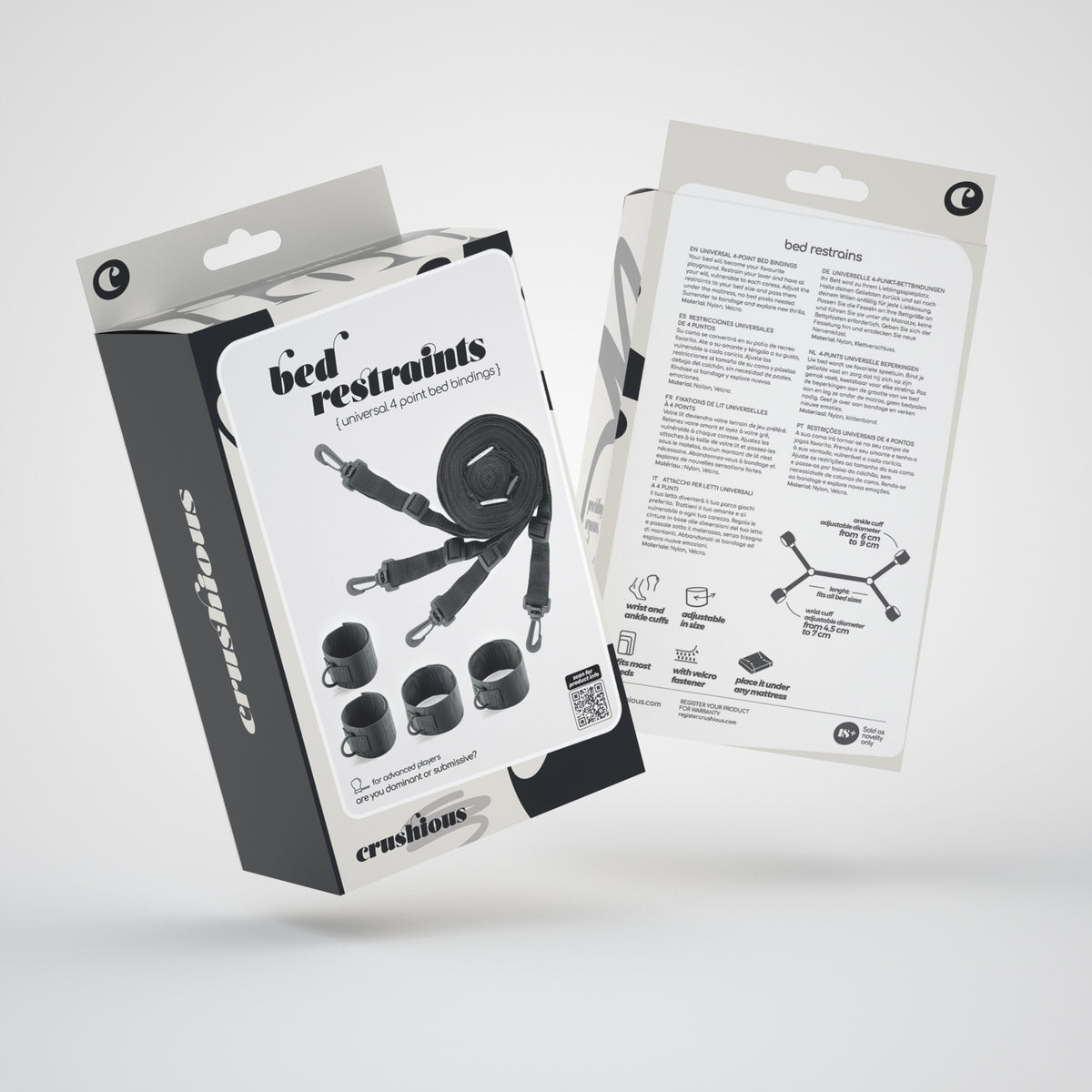 Restrições Universais Bed Restraints Crushious