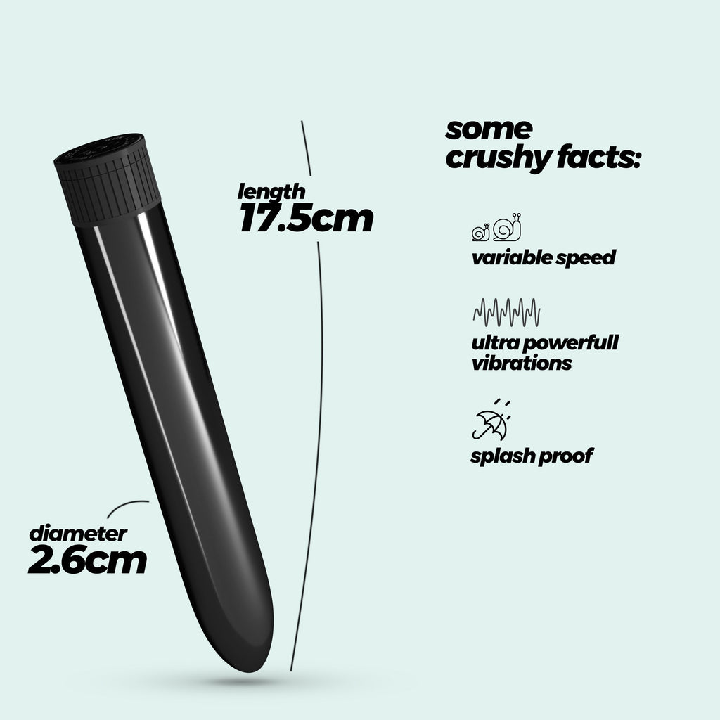 Vibrador Classic Vibe Crushious Preto