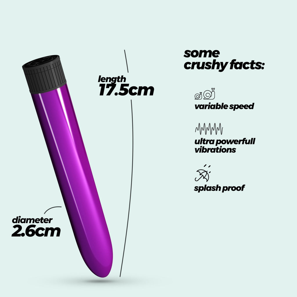 Vibrador Classic Vibe Crushious Roxo