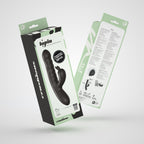 Lapin Vibrador Recarregável Rabbit Com Impulso Preto Crushious