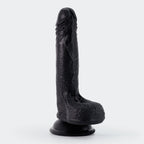 Dildo De Silicone Líquido Inviktus 7 Crushious Preto