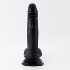 Dildo De Silicone Líquido Inviktus 7 Crushious Preto