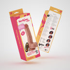 Vibrador De Silicone Líquido Inviktus Vibe 8,5 Crushious Pele