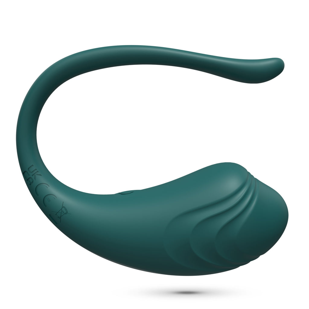 Ovo Vibratório Recarregável Com Comando Tamago Crushious Esmeralda