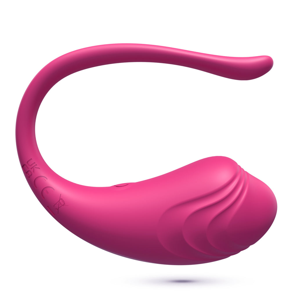 Ovo Vibratório Recarregável Com Comando Tamago Crushious Rosa