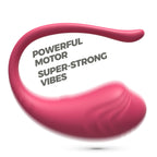 Ovo Vibratório Recarregável Com Comando Tamago Crushious Rosa